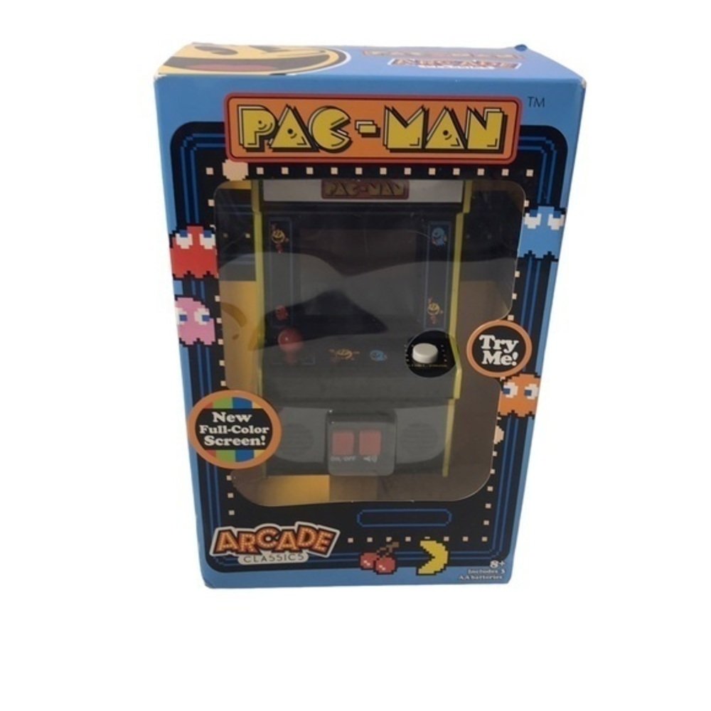 Pac-Man Basic Fun Arcade Classics Mini Handheld Game #14 New Sealed Retro